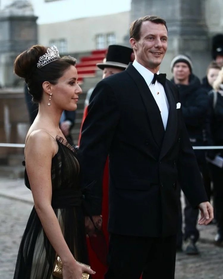 Ο πρίγκιπας Γιόακιμ με τη δεύτερη σύζυγό του, πριγκίπισσα Μαρί