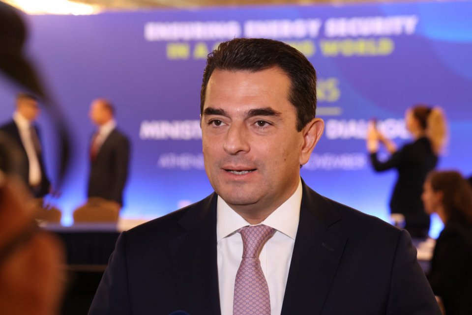 Ο Υπουργός Περιβάλλοντος και Ενέργειας Κώστας Σκρέκας 