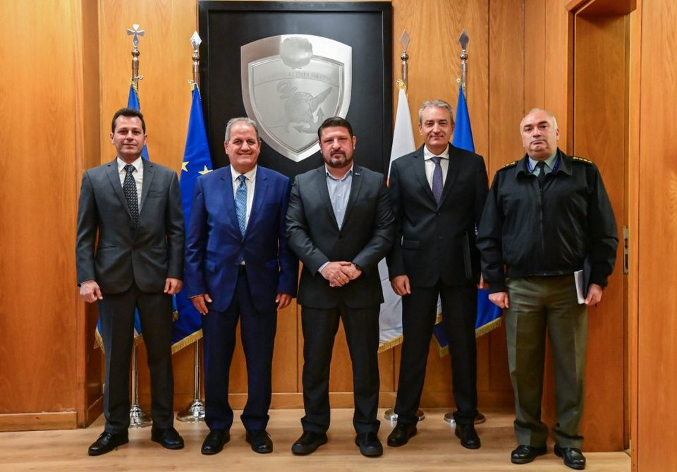 Συνάντηση ΥΦΕΘΑ Νίκου Χαρδαλιά με τον Γενικό Διευθυντή του Υπουργείου Άμυνας της Κύπρου Ανδρέα Λουκά