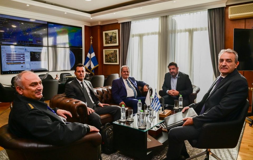 Συνάντηση ΥΦΕΘΑ Νίκου Χαρδαλιά με τον Γενικό Διευθυντή του Υπουργείου Άμυνας της Κύπρου Ανδρέα Λουκά