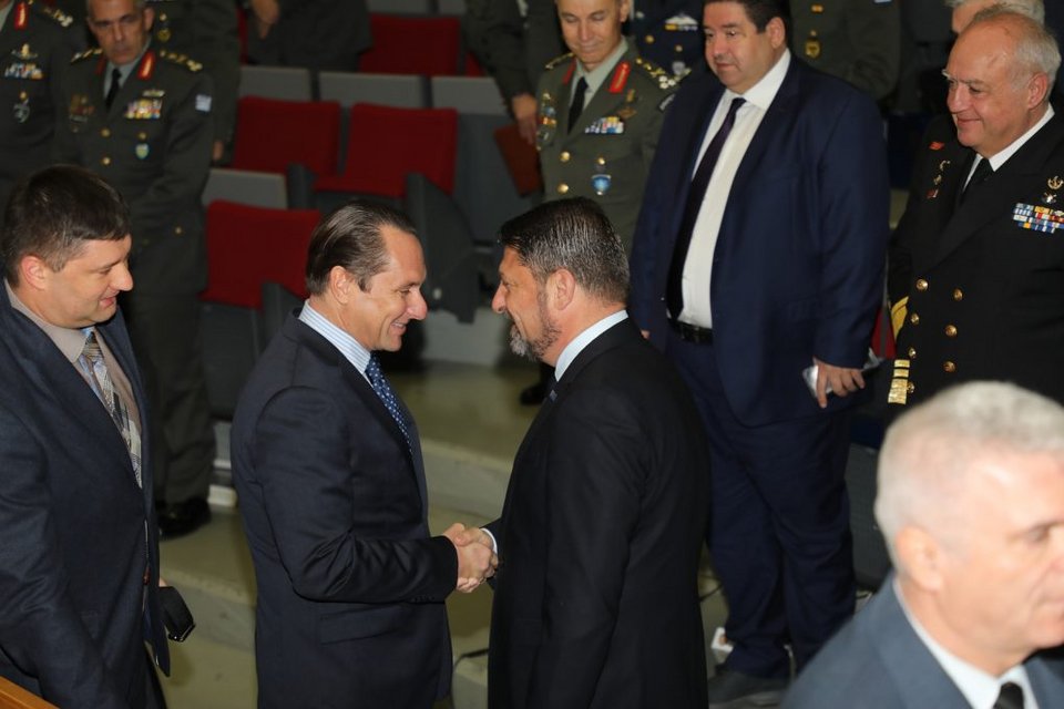 Ο ΥΦΕΘΑ Νίκος Χαρδαλιάς κήρυξε την έναρξη της 2ης συνάντησης εργασίας για τις επιπτώσεις της εισβολής στην Ουκρανία