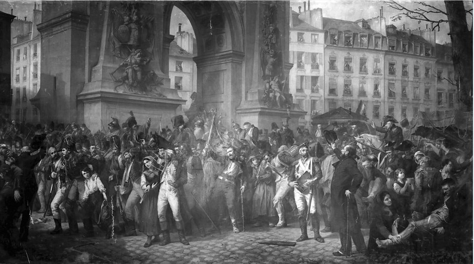 To συγκλονιστικό έργο του Charles Louis Lucien Muller, με τίτλο «30 Μαρτίου 1814», διαστάσεων 4,45 x 8,45 μ, θα τοποθετηθεί σε ειδικό τοίχο της αίθουσας και οι εργασίες συντήρησης θα ολοκληρωθούν μπροστά στα μάτια των επισκεπτών.