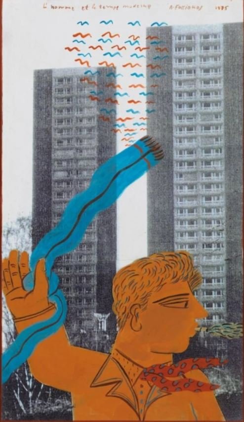  «L’homme et le temps moderne» του Αλέκου Φασιανού