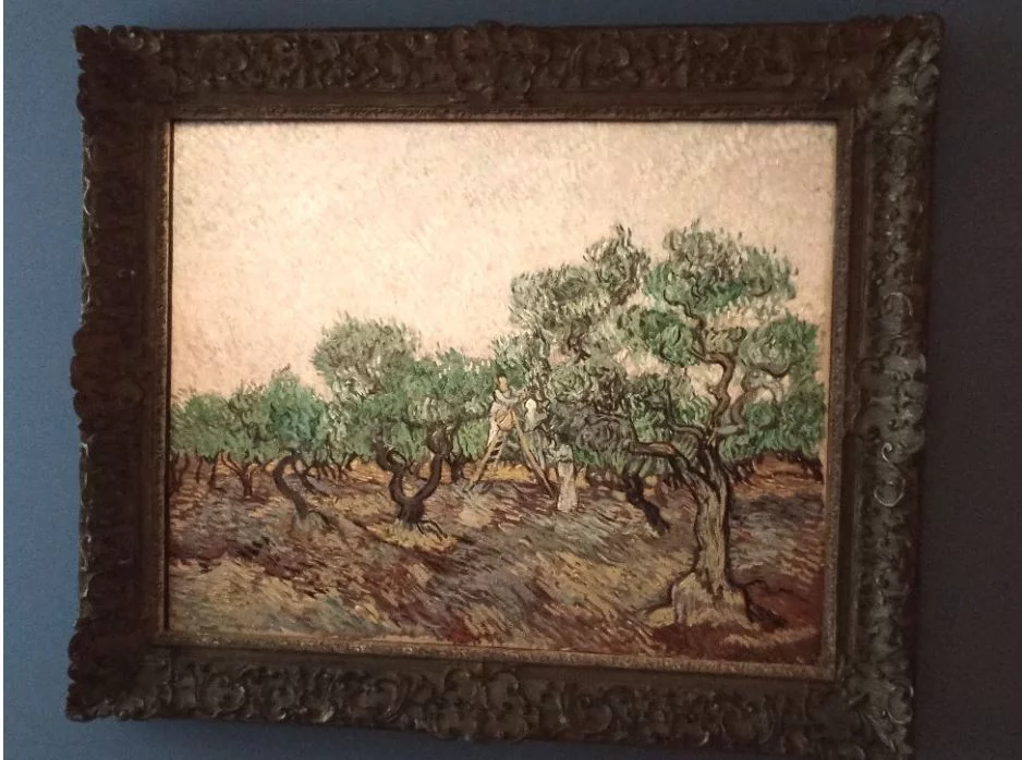 Φωτογραφία του έργου από το Μουσείο Ιδρυμα Βασίλη και Ελίζας Γουλανδρή, που επισυνάπτεται στην αγωγή.