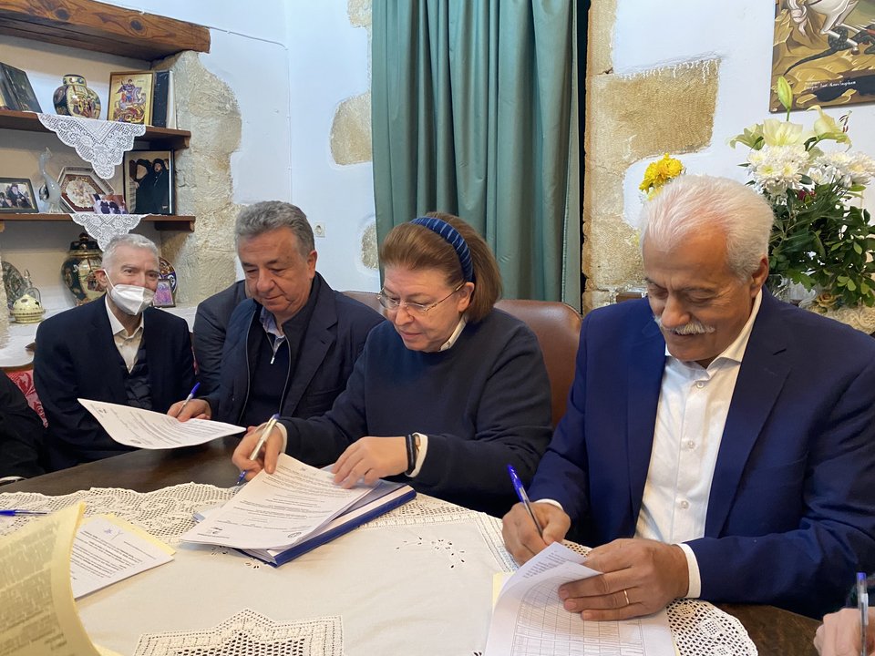 Λίνα Μενδώνη, Σταύρος Αρναουτάκης, Χαράλαμπος Κουκιανάκης