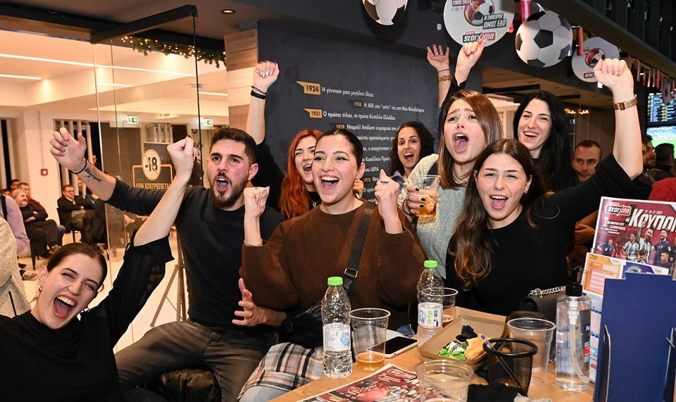  Ο μεγάλος τελικός του Παγκοσμίου στο κατάστημα ΟΠΑΠ στην ΟΠΑΠ Arena 