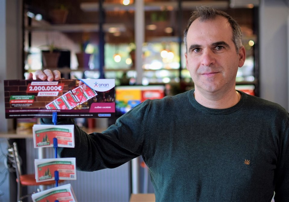Βαγγέλης Αγγελής, ιδιοκτήτης καταστήματος ΟΠΑΠ στη Νέα Κηφισιά 