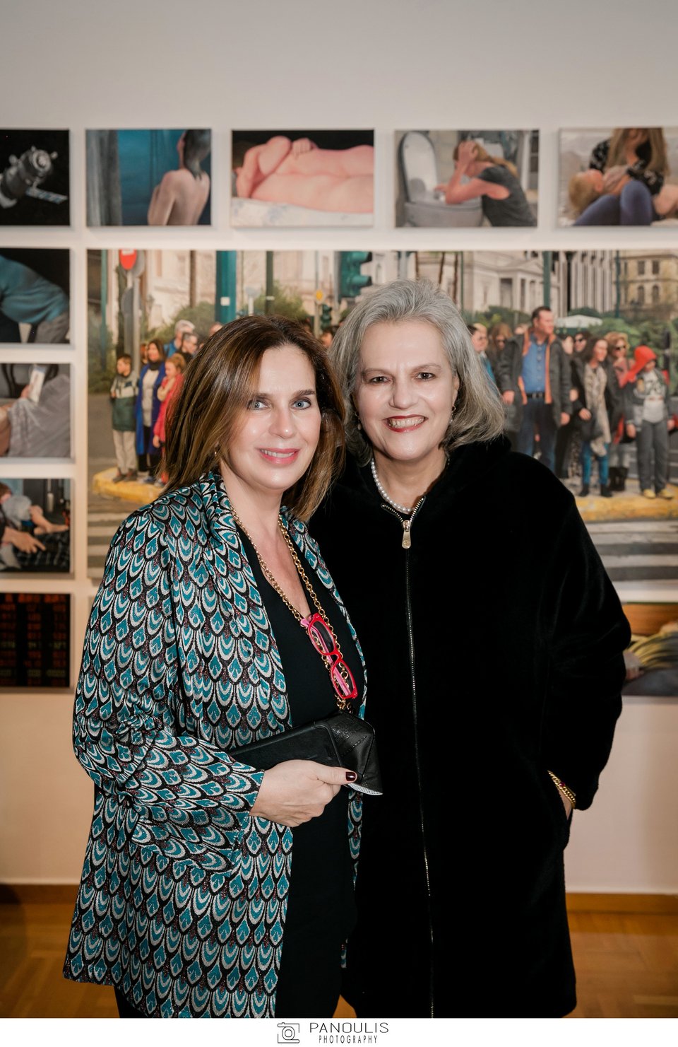 Τατιάνα Σπινάρη και η γλύπτρια Αφροδίτη Λίτη