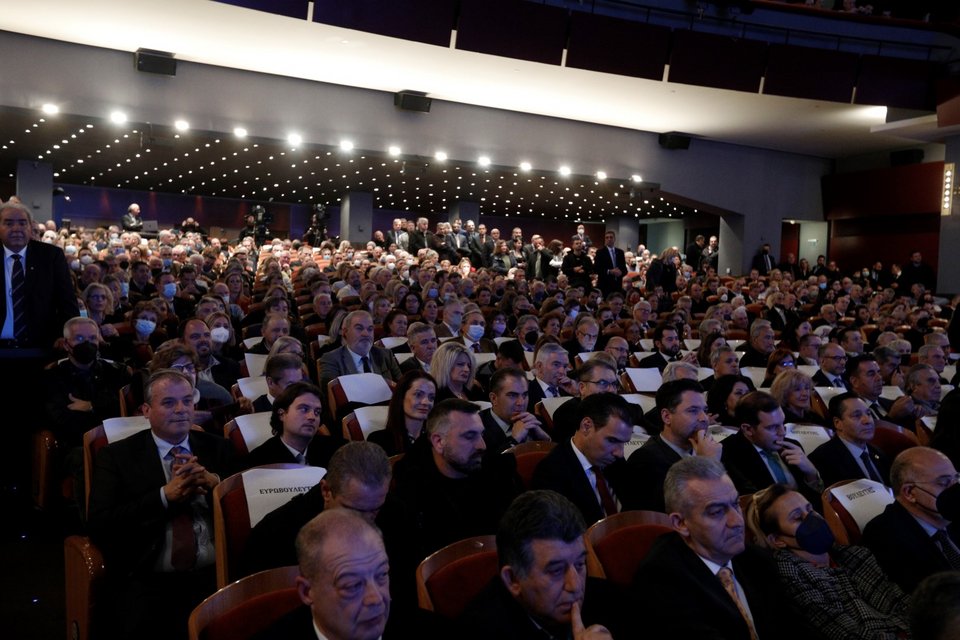 Κατάμεστο το «Παλλάς» για την παρουσίαση του Ιδρύματος Αντώνης Σαμαράς -Φωτογραφία: ΓΙΩΡΓΟΣ ΚΟΝΤΑΡΙΝΗΣ / EUROKINISSI