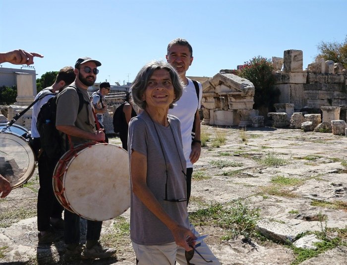 Ο Ρομέο Καστελούτσι με την ψυχή της Ελευσίνας, Καλλιόπη Παπαγγελή, Προϊσταμένη του Τμήματος Προϊστορικών & Κλασικών Αρχαιοτήτων της Εφορείας Αρχαιοτήτων Δυτικής Αττικής