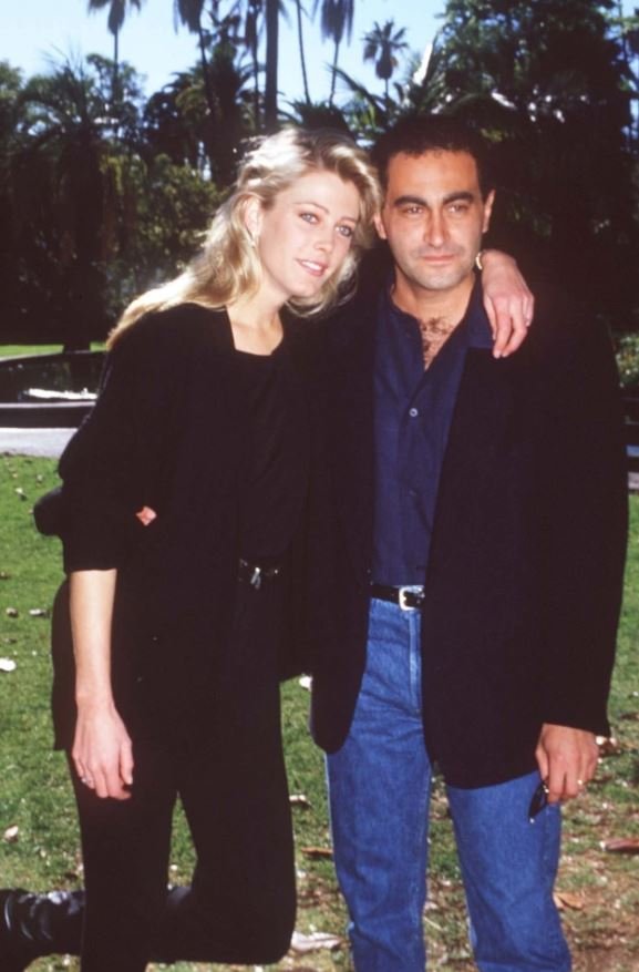 Ο Ντόντι με την πρώην σύζυγό του Suzanne Gregard 