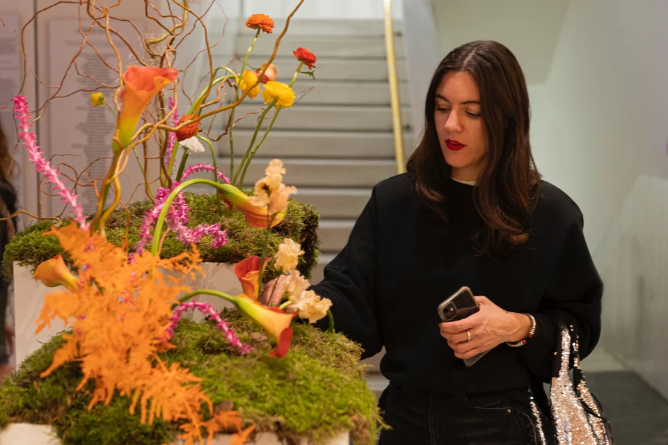 H Δέσποινα Ισοπούλου των eiko flowers