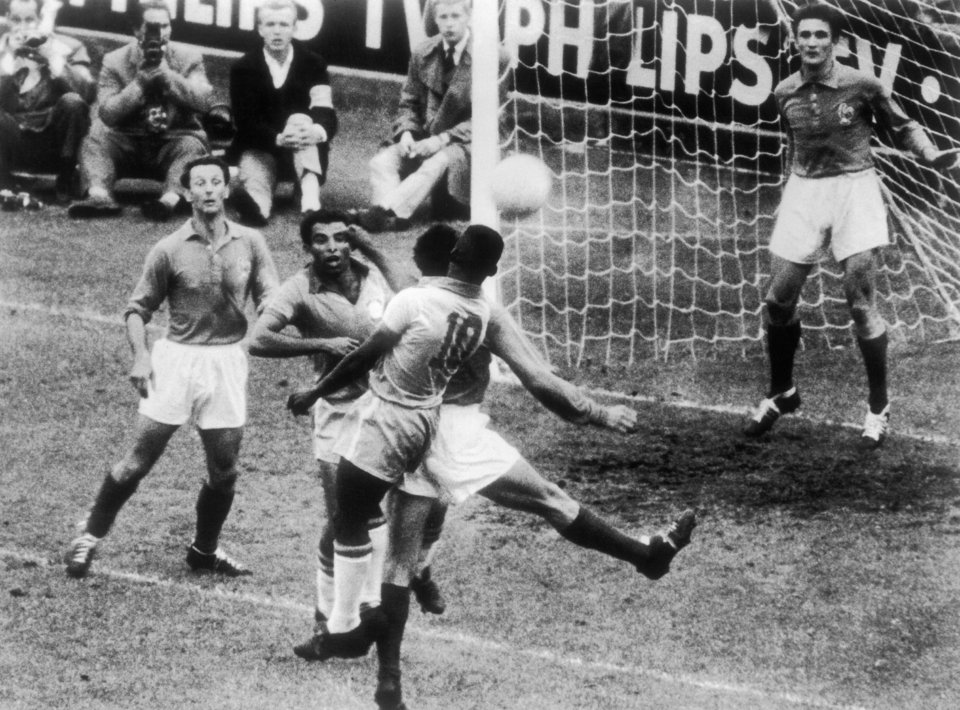 Ο Πελέ στο Παγκόσμιο Κύπελλο του 1958 / Φωτογραφία από GETTY IMAGES