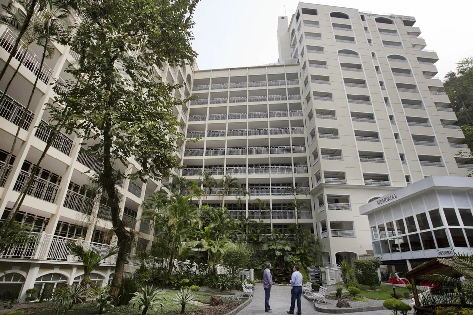 Το Memorial Necropole Ecumenica στο Σάντος της Βραζιλίας είναι σύμφωνα με το βιβλίο Guiness το ψηλότερο νεκροταφείο του κόσμου με 14 ορόφους / Φωτογραφία αρχείου: AP Photo 