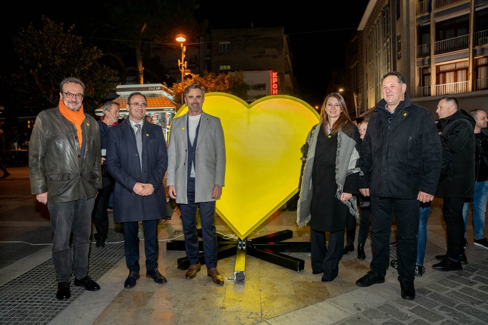 Λάζαρος Φραντζής Διευθύνων Συμβούλος Kärcher Ελλάδος, Αλέξανδρος Χρυσάφης, Δημάρχου Σερρών, Γιώργος Καπουτζίδης, ηθοποιός &amp; Ambassador Καθαρής Εβδομάδας, Δώρα Λυκάκη, Marketing Director της Kärcher Ελλάδος, Παναγιώτη Καρακολίδη Αντιδημάρχου Καθαριότητας 