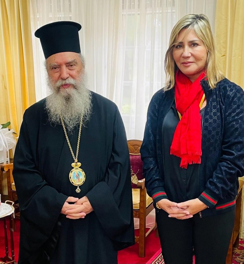 Η υφυπουργός Παιδείας και Θρησκευμάτων Ζέττα Μακρή συναντήθηκε με τον Σεβασμιώτατο Μητροπολίτη Μονεμβασίας και Σπάρτης Ευστάθιο