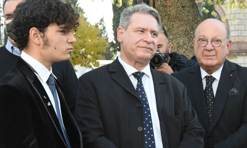 Ο σύζυγος της Ρίκας Βαγιάννη Νίκος Στεφανής και ο γιος τους, Οδυσσέας / NDP