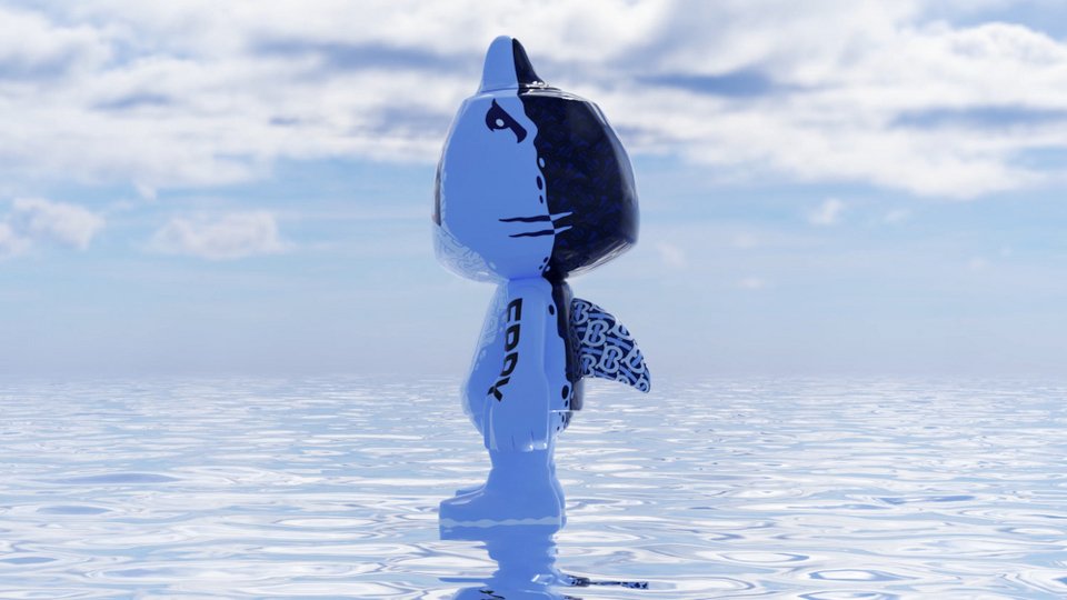 Η συλλογή Sharky B των Burberry’s έγινε sold out, αποφέροντας 400.000 δολάρια. Πηγή Burberry & Mythical Games1