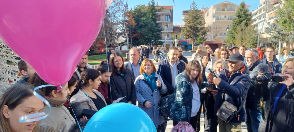 Επίσκεψη της υπουργού Παιδείας, Νίκης Κεραμέως, στα Γρεβενά