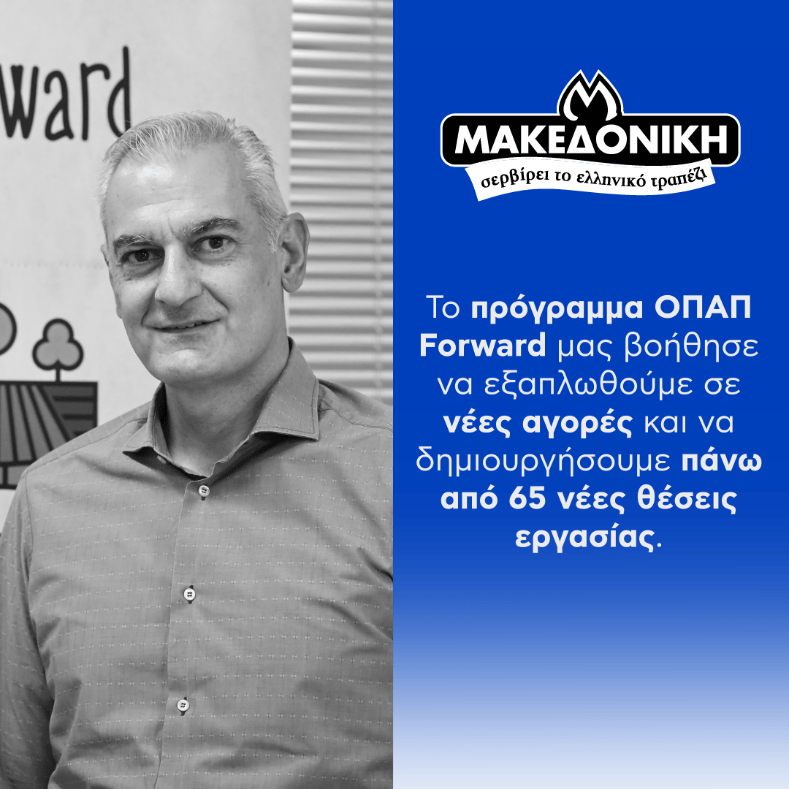 Βασίλης Χαλβατζής, Διευθύνων Σύμβουλος Μακεδονική Χαλβατζής