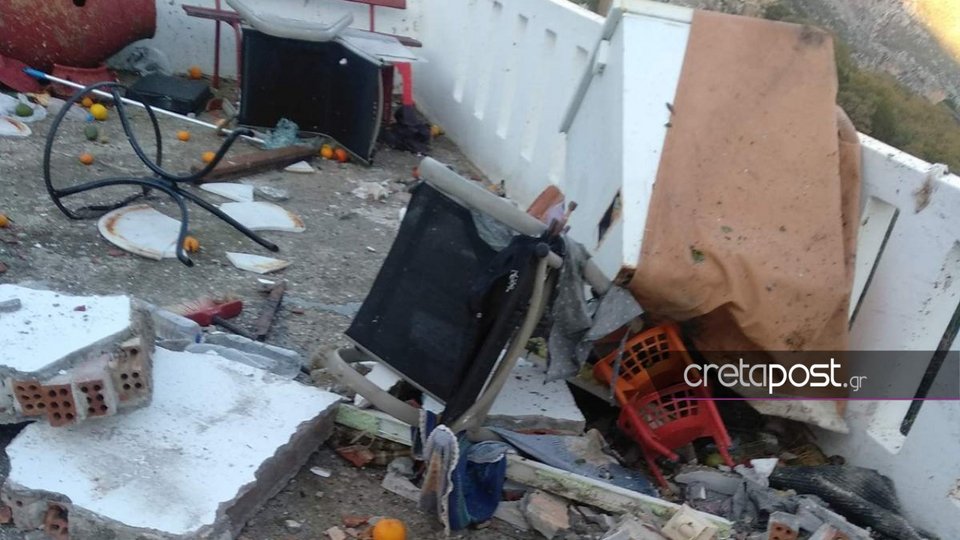 Τμήμα της οροφής κατέρρευσε και καταπλάκωσε την ηλικιωμένη γυναίκα