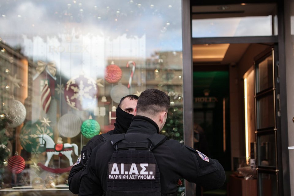 ληστεία σε κατάστημα Rolex