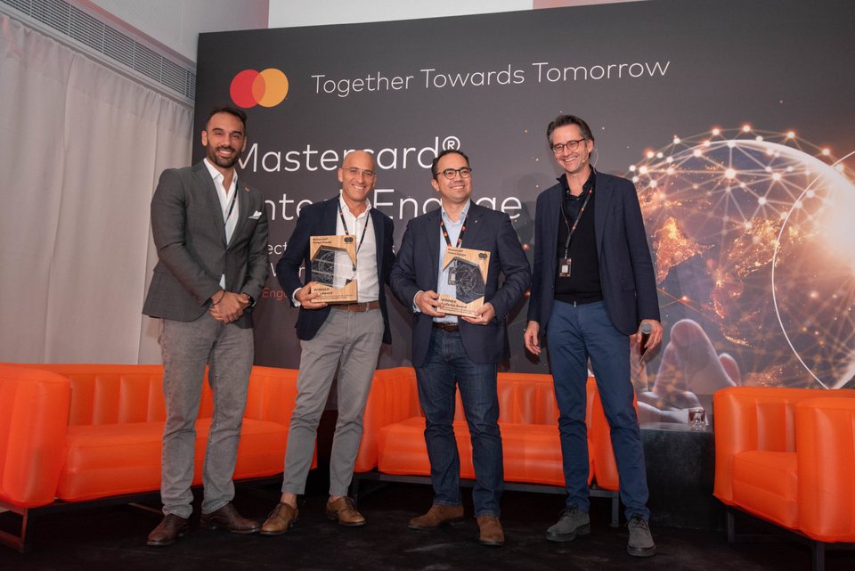 Παναγιώτης Πολύδωρος - Country Manager της Mastercard για Ελλάδα, Κύπρο και Μάλτα, Πάνος Σκλιάμης - CEO & Founder Spin Analytics, Chanan Lavi - CEO & Co-Founder Kipp, Andreas Spengel - Senior Vice Presi