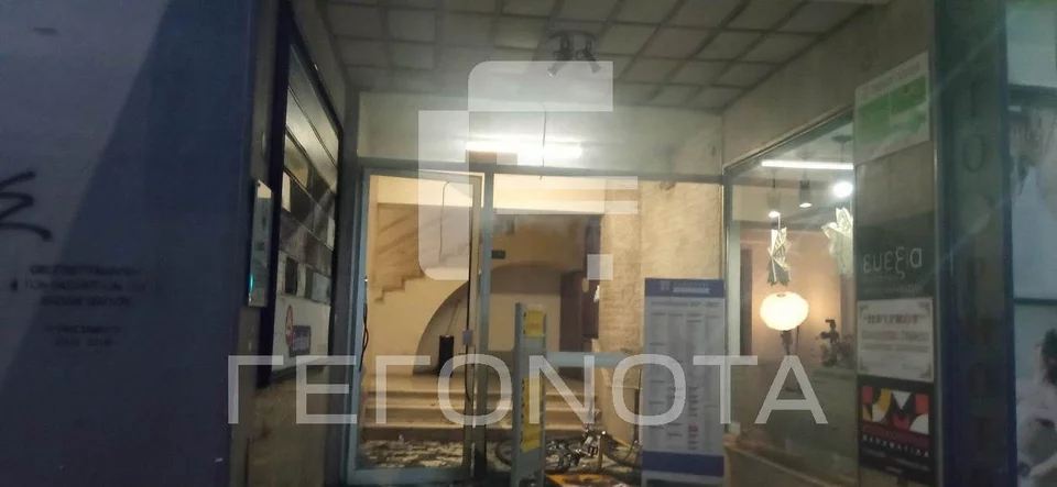 Επίθεση στα γραφεία της ΝΔ στον Βόλο