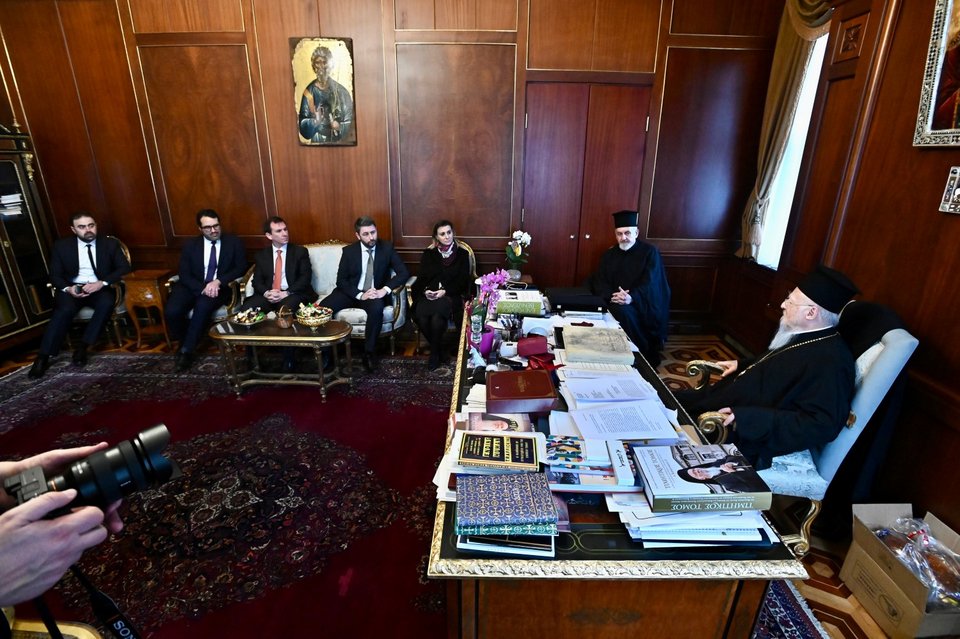 Στο Φανάρι ο Νίκος Ανδρουλάκης