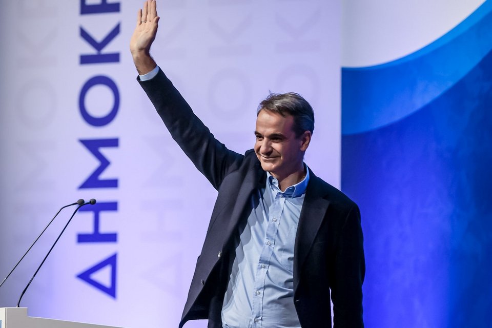 Ομιλία του πρωθυπουργού Κυριάκου Μητσοτάκη στο Πολιτιστικό Κέντρο Ηρακλείου / Φωτογραφία: eurokinissi - ΡΑΠΑΝΗΣ ΣΤΕΦΑΝΟΣ