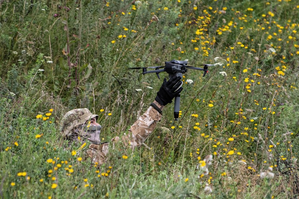 Εκπαίδευση με drone στην Ουκρανία / AP