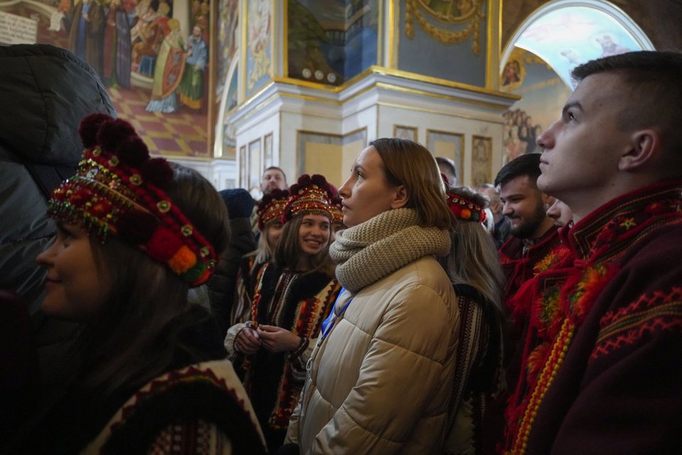 Χριστούγεννα στην Ουκρανία / Φωτογραφία: AP