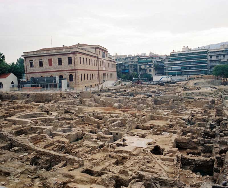 Η ανασκαφή στο οικόπεδο Μακρυγιάννη για την κατασκευή του Μουσείου της Ακρόπολης