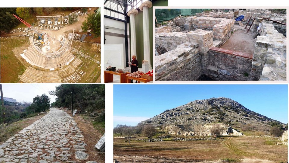 Οι εργασίες στον αρχαιολογικό χώρο Φιλίππων
