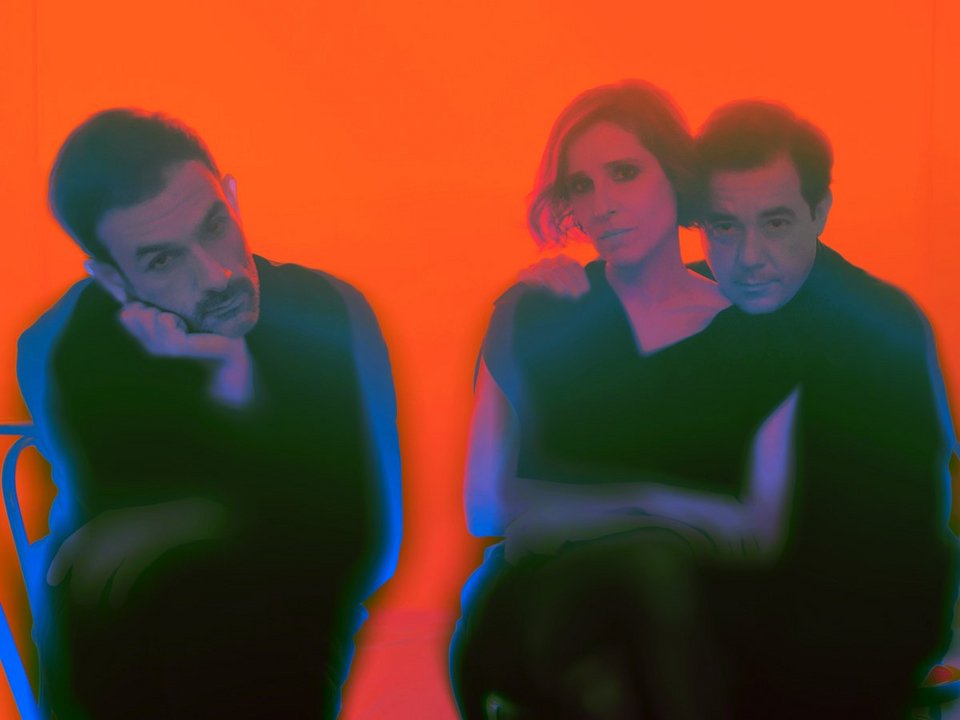 Παναγιώτης Μελίδης, Αγγελική Παπούλια, Ευθύμης Φιλίππου / Φωτογραφία Γιώργου Καπλανίδη