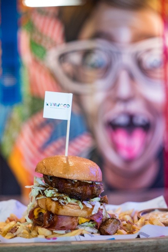 Το διπλό burger του Wynwood