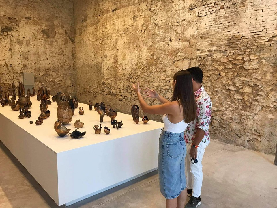 Επίσκεψη στην Carwan Gallery, της Πολυδεύκους, στον Πειραιά