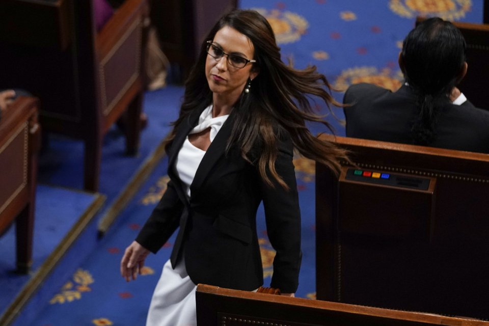 Η Ρεπουμπλικανή βουλευτής που εκπροσωπεί το Κολοράντο, Λόρεν Μπόμπερτ, φανατική υποστηρίκτρια του Ντόναλντ Τραμπ