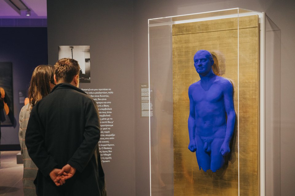 Yves Klein, «Relief Portrait of Arman», 1962 (Photographed by Mariza Kapsabeli)