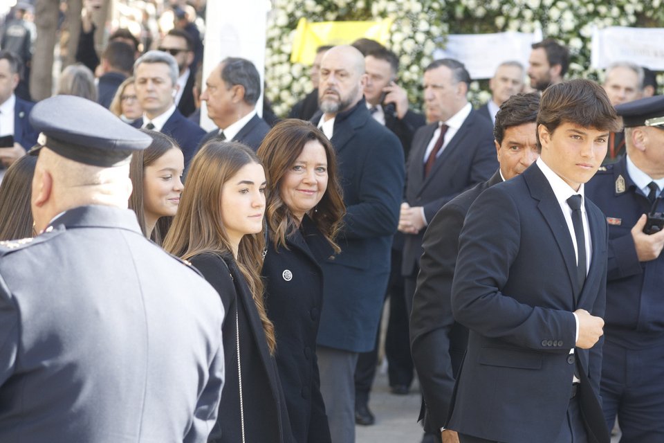 Η Αλεξία με τα τέσσερα παιδιά της
