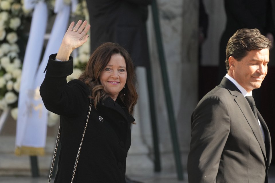 Η Αλεξία, κόρη του τέως βασιλιά Κωνσταντίνου  