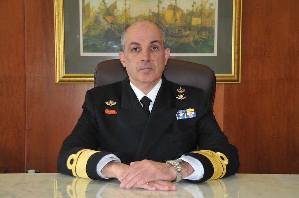 Ο νέος αρχηγός ΓΕΝ, Αντιναύαρχος Ιωάννης Δρυμούσης