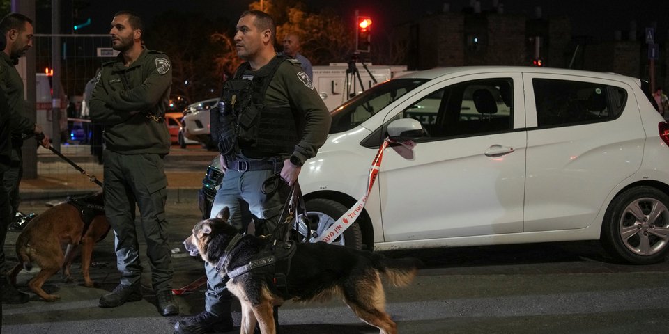 Σε ύψιστο συναγερμό η αστυνομία του Ισραήλ - Φωτογραφία: AP Photo/Maya Alleruzzo