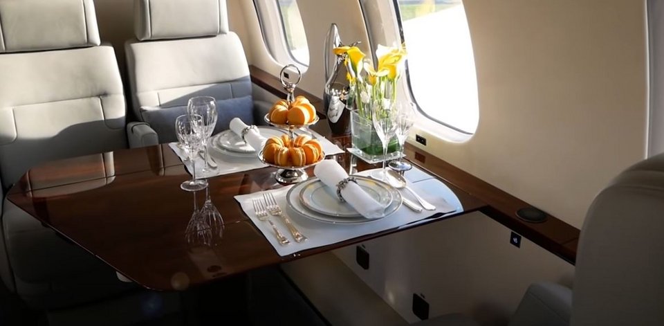 Εσωτερικό του τζετ