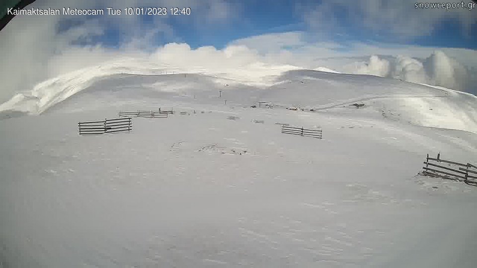 Χιόνια στο Καϊμακτσαλάν / snowreport.gr