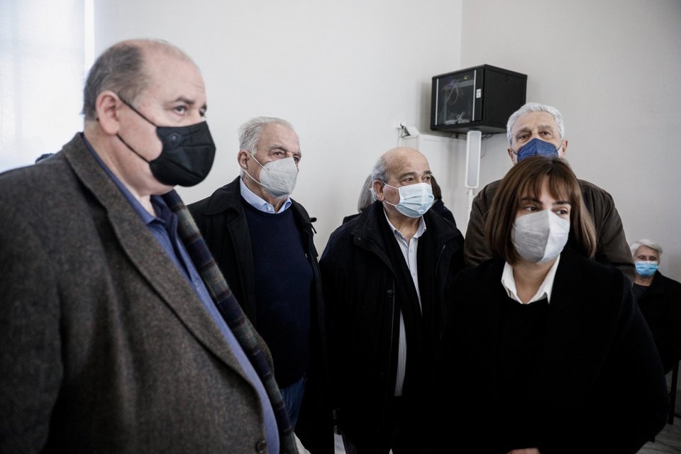 Νίκος Φίλης, Αλέκος Φλαμπουράρης, Νίκος Βούτσης, Ράνια Σβίγκου