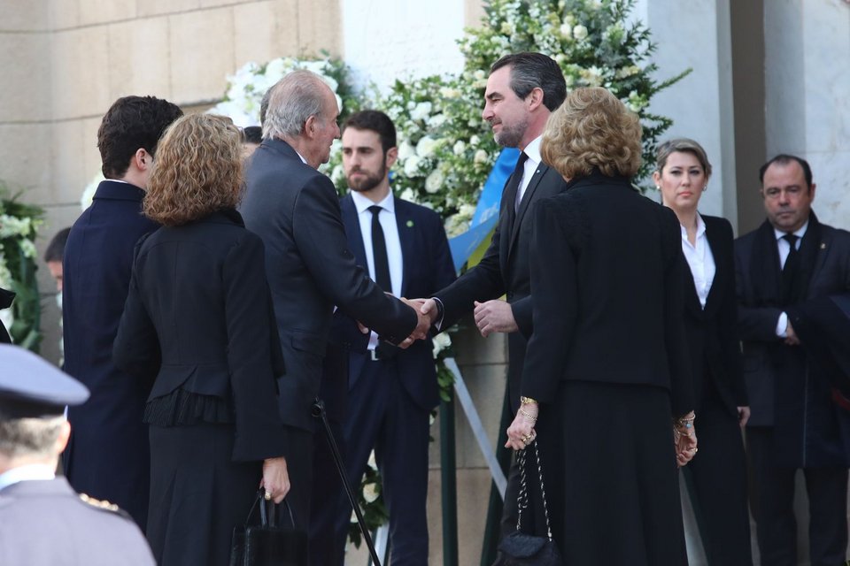 Η άφιξη των μελών της ισπανικής βασιλικής οικογένειας