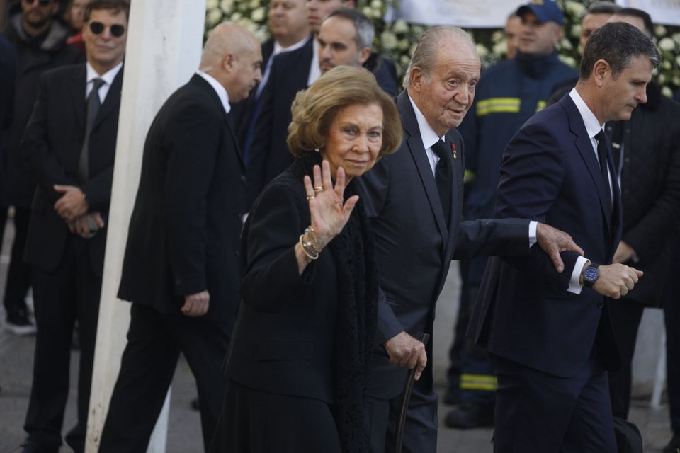 Ο Χουάν Κάρλος και η Σοφία, βασιλομήτωρ της Ισπανίας (αδελφή του Κωνσταντίνου)