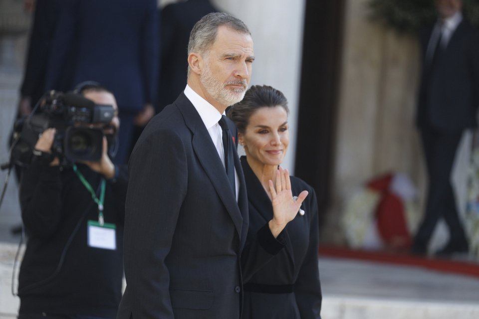 Ο βασιλιάς Φελίπε και η βασίλισσα Λετίθια της Ισπανίας 