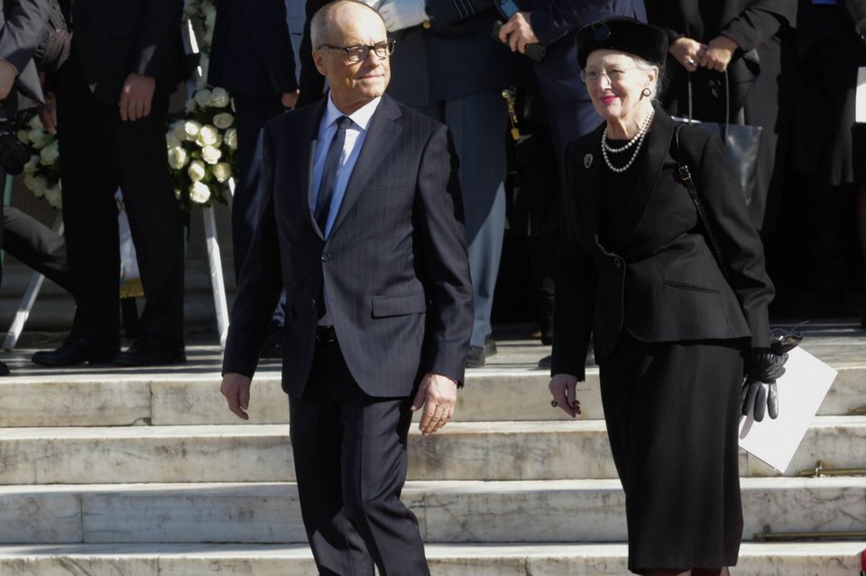 Η βασίλισσα Μαργκρέτε της Δανίας με τον σύζυγό της